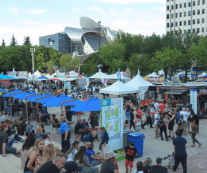 places to visit in edmonton. taste of edmonton food festival in edmonton.