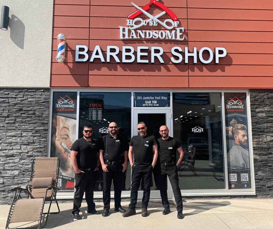House of Handsome barbershop is the best barbershop in Edmonton.