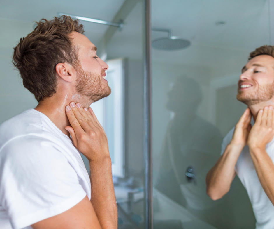 how to get rid of razor burn. best barber in edmonton gives tips on dealing with razor burn for sensitive skin shaving.