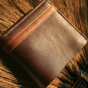Leather wallet for christmas gift for man in 2023